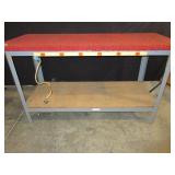 Metal base work bench