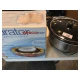 Hamilton Beach crockpot and Nesco Dehydrator