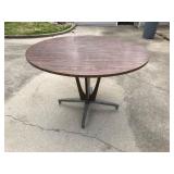 MidCentury style Retro pedestal dining table
