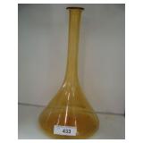 Amber Glass Decanter