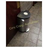 2 Trash Cans Flower Arangment