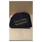 4 Rectangle 60x102 Table Cloths Blue