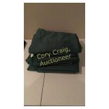 6 Green 117x53 inch Tablecloths