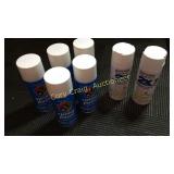 5 Cans of  Interior/Exterior Spray Paint and 2