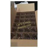 Case of New  24 - 7" Tall Wine Glasses