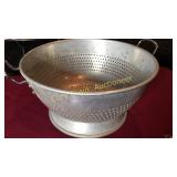 Large Metal Colander 16" Wide