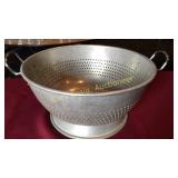 Large Metal Colander 16" Wide