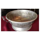 Large Metal Colander 15" Wide