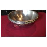 5 Metal Mixing Bowls 13 1/4" x 4 1/4"