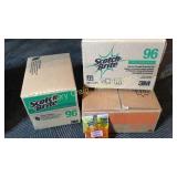 2 Cases Scotch Brite Professional Scrubbers and