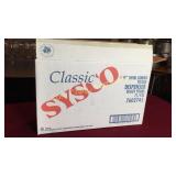 Sysco Classic 9" Twin Jumbo Tissue Dispenser