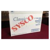 Sysco Classic 9" Twin Jumbo Tissue Dispenser