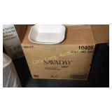 1 Case of 500 Savaday 5x7 trays and Sleeve of