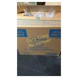 Full case of Dart Clear Non Vented Lids 1000