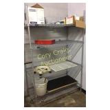Metal Rack and contents 4ft x 6ft 3"