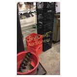 Milk Crates, Garbage Can Lid with Magnet, rolling