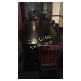 Double Table and 10 Chairs. Tables are 4ft x 3 ft