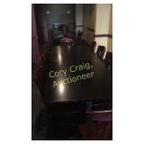 Double Table and 10 Chairs. Tables are 4ft x 3 ft