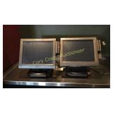 2 Stealth Touch POS Monitors