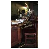 28ft 1" long  with Corner section 4ft x 5" and