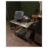 Stainless Steel Table With Misc 
BRING OWN HELP