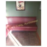 L Shaped  Waiting Area Booth 18