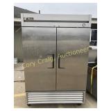 True 2 door commercial freezer, model T49, 54"W, 8