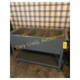 3 compartment electric steam table