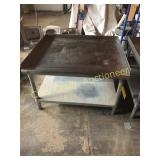 SS Grill Table, 24"T x 36"W
