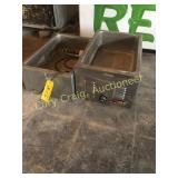 (2) Table Top Warmers