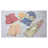 Lot of vintage doll clothes BASEMENT