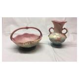 2 Pieces of Hull Pottery BASEMENT