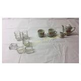 Salt Dips, miniature Tea Set BASEMENT