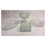 4 candy dishes Basement