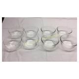 8 Small Pyrex Custard Dishes BASEMENT