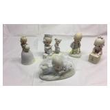 Precious Moments with boxes Basement