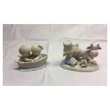 Precious Moments with boxes Basement