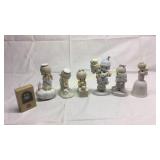 Precious Moments with boxes Basement