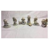 Precious Moments with boxes Basement