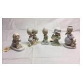 Precious Moments with boxes Basement