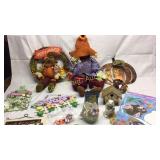 Lot of Holiday decor Basement