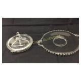 Candlewick Serving Platter and Lidded Divided