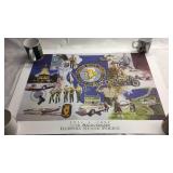 1922-1992 Illinois State Police Poster Basement