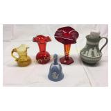 Misc Glassware, Wedgewood, Westmoreland, Crackle