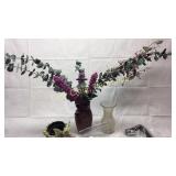 Lot of misc items, screws, hardware, florals and