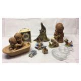 Misc Figurines, Clock and more Basement