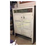 Vintage Pie Safe 55" Tall 40" Wide 16" Deep