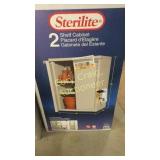 Sterlite 2 Shelf Cabinet in box Basement