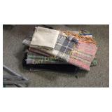 Assorted Rag rugs Basement