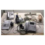 Group of Phones Basement